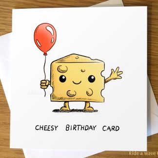 Cheese Lover Birthday Card
