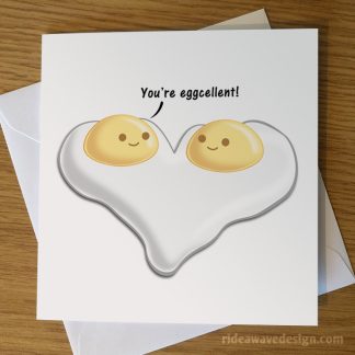 eggcellent valentines love card