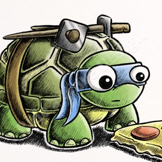 ninja turtles illustration